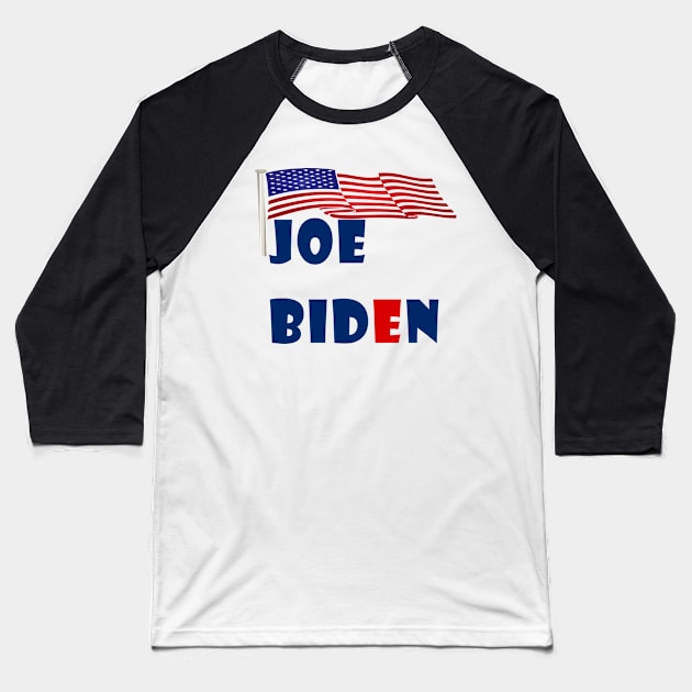 joe biden Baseball T-Shirt by Halmoswi